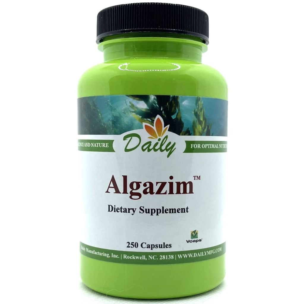 Algazim™ Daily Manufacturing – Iodine & Ascophyllum Nodosum Kelp Capsules (Norwegian Kelp)