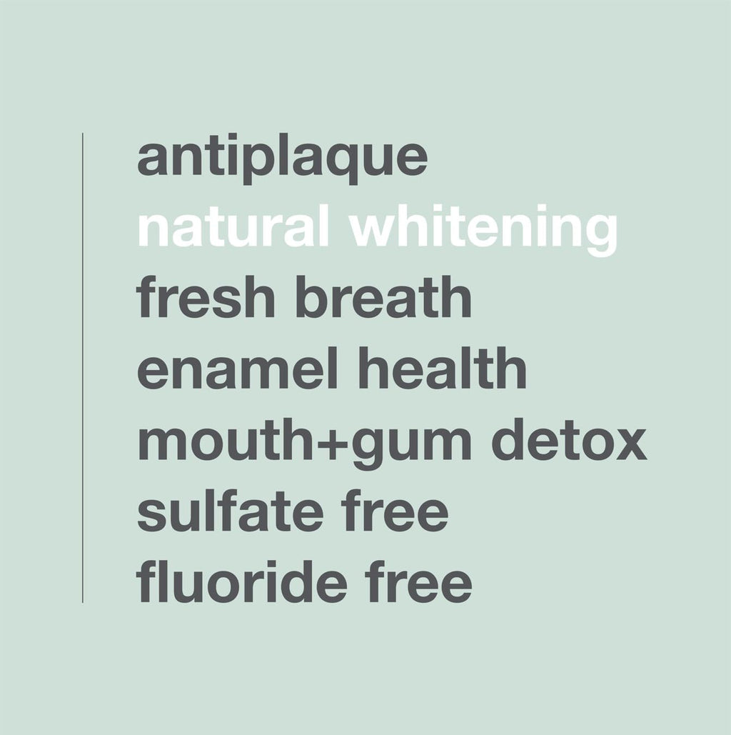 Davids Fluoride Free Toothpaste | Spearmint, SLS-Free, Whitening & Antiplaque | 5.25oz | Made in USA | EWG Verified