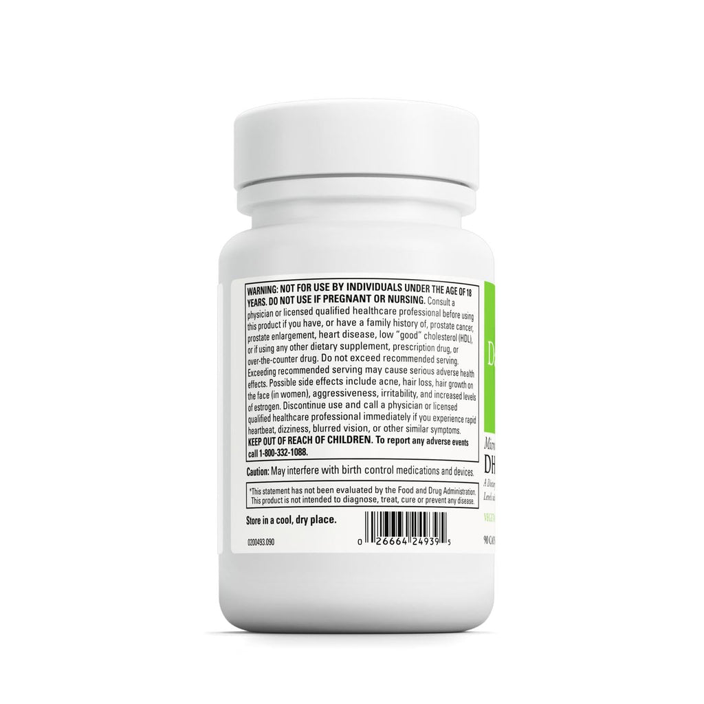 DaVinci Labs Micronized DHEA 10mg – Hormone Balance, Brain & Thyroid Support (Vegetarian, 90 Capsules)