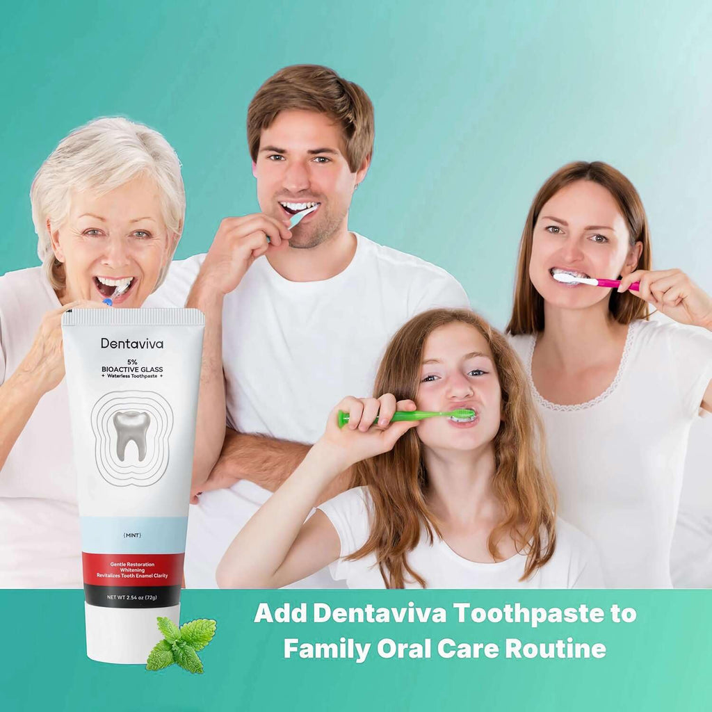 DentaViva Total Restorative Toothpaste - Fluoride-Free, Enamel & Gum Health