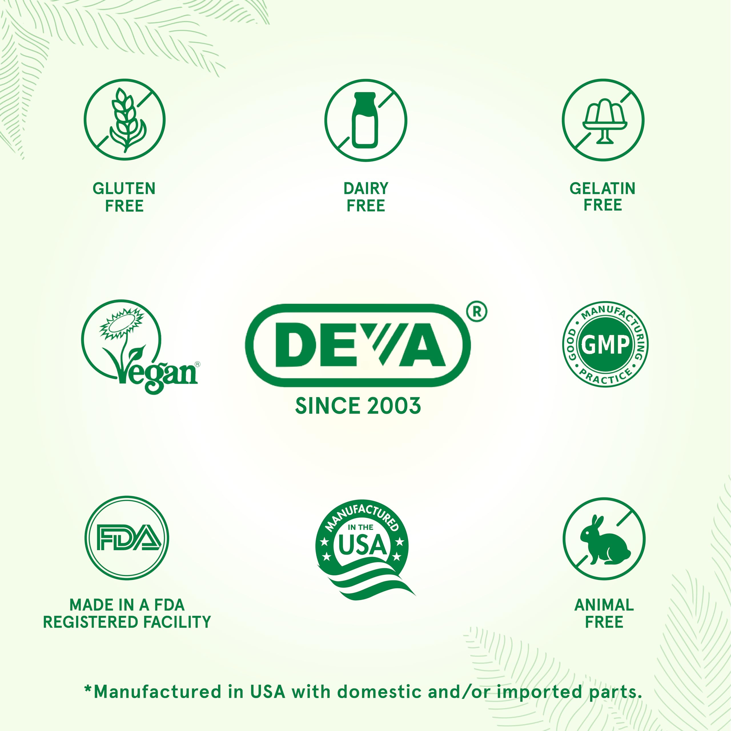 DEVA Vegan Vitamin E 400IU with Mixed Tocopherols – Soy-Free, Non-GMO Sunflower Derived (Pack of 2)