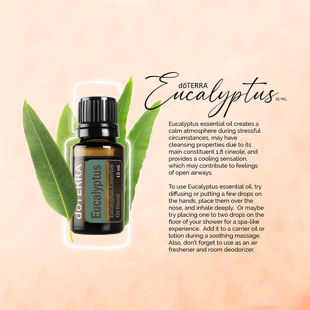 doTERRA Eucalyptus Radiata Essential Oil - 15 mL | Clear Breathing