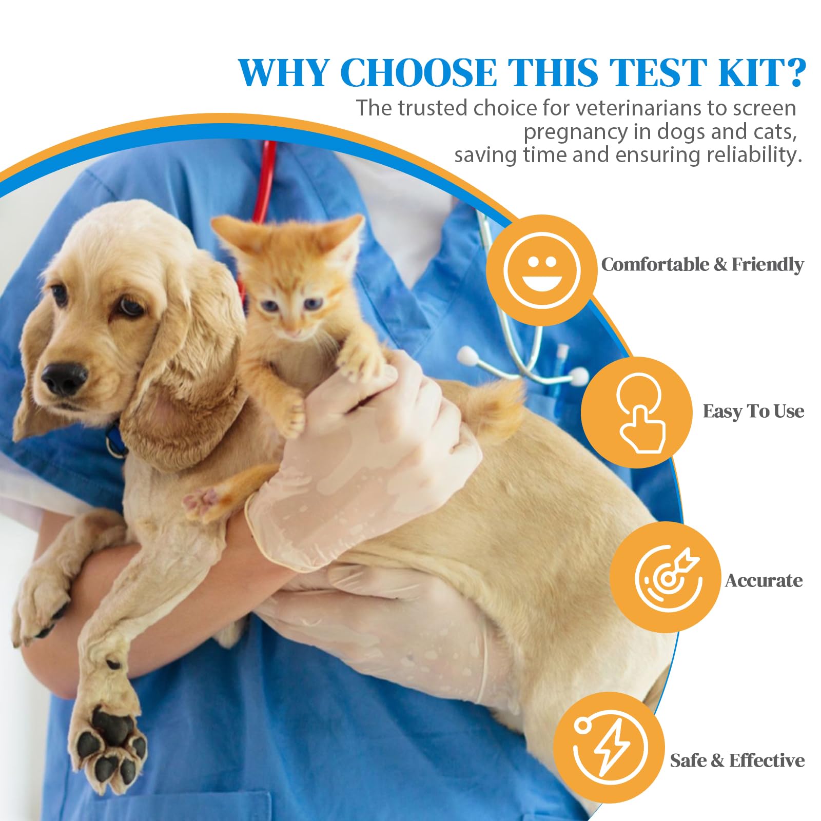 2 Pack Dog and Cat Pregnancy Test Kit — At-Home, 5–10 Minute Results