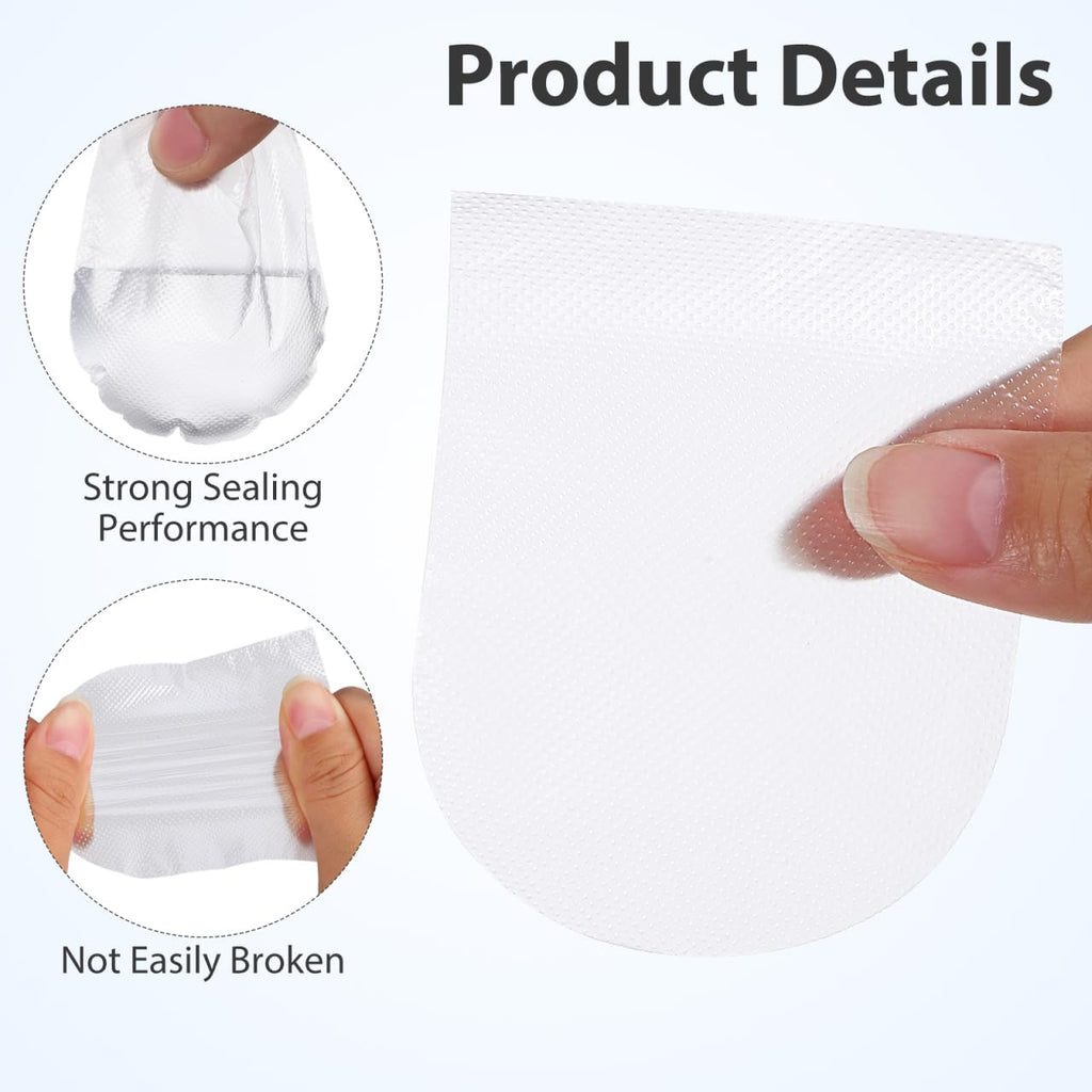 DOITOOL Tongue Sleeve Protector – 50Pcs Clear Disposable Tongue Covers (Taste-Proof for All Ages)