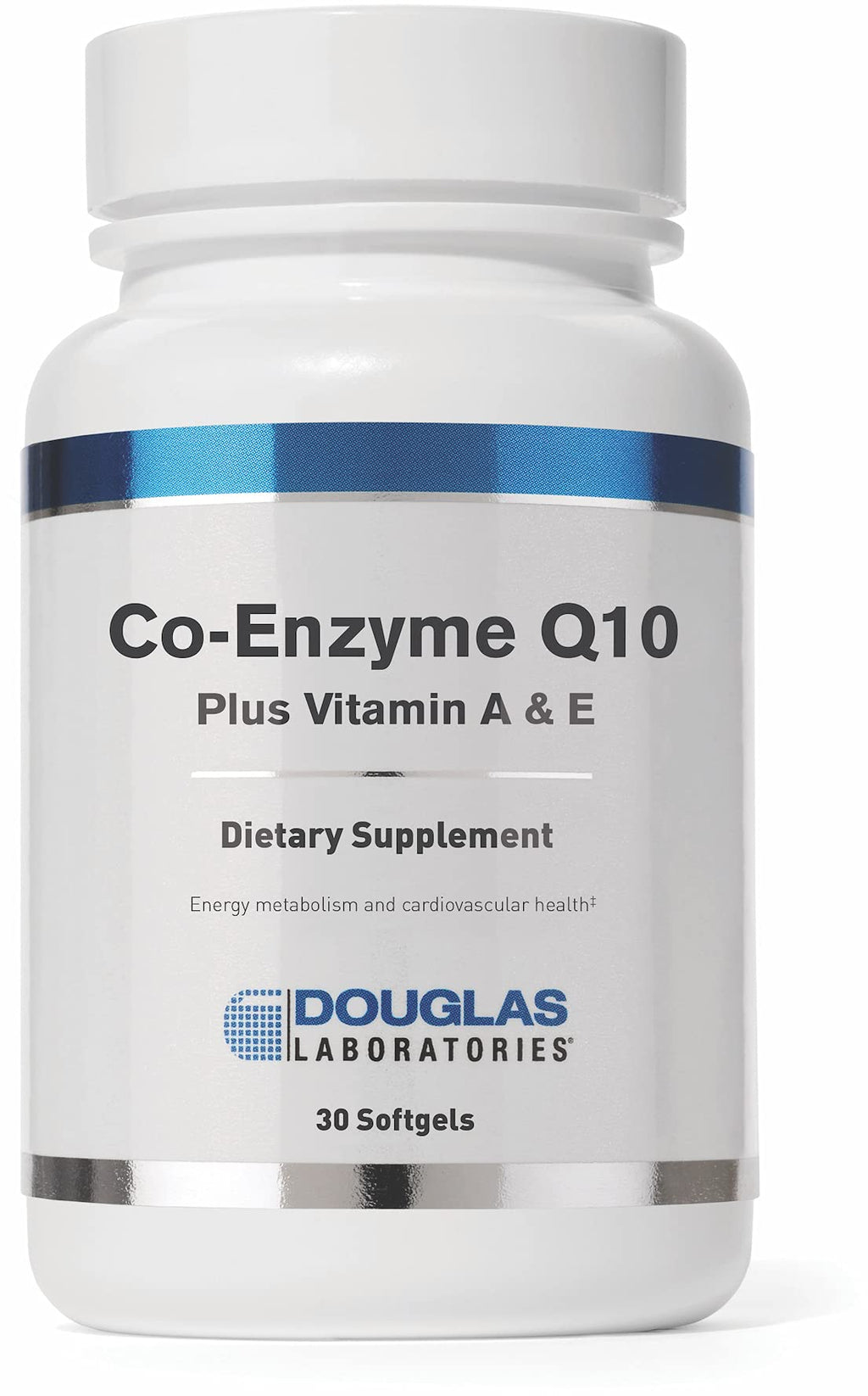Douglas Laboratories CoQ10 Plus Vitamin A & E – 30 Softgels | Energy & Cellular Support