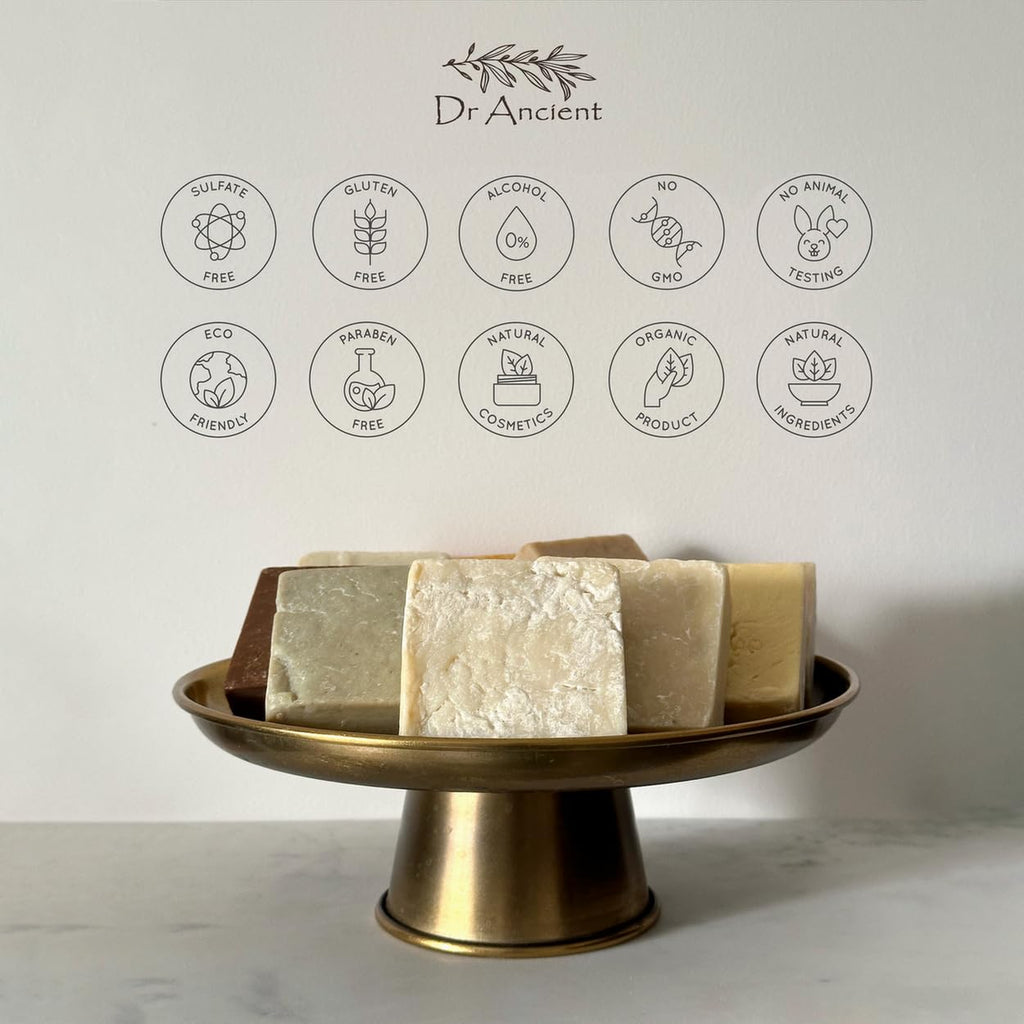Dr.Ancient Stinging Nettle & Pine Tar Soap – Organic Handmade Vegan, No Chemicals