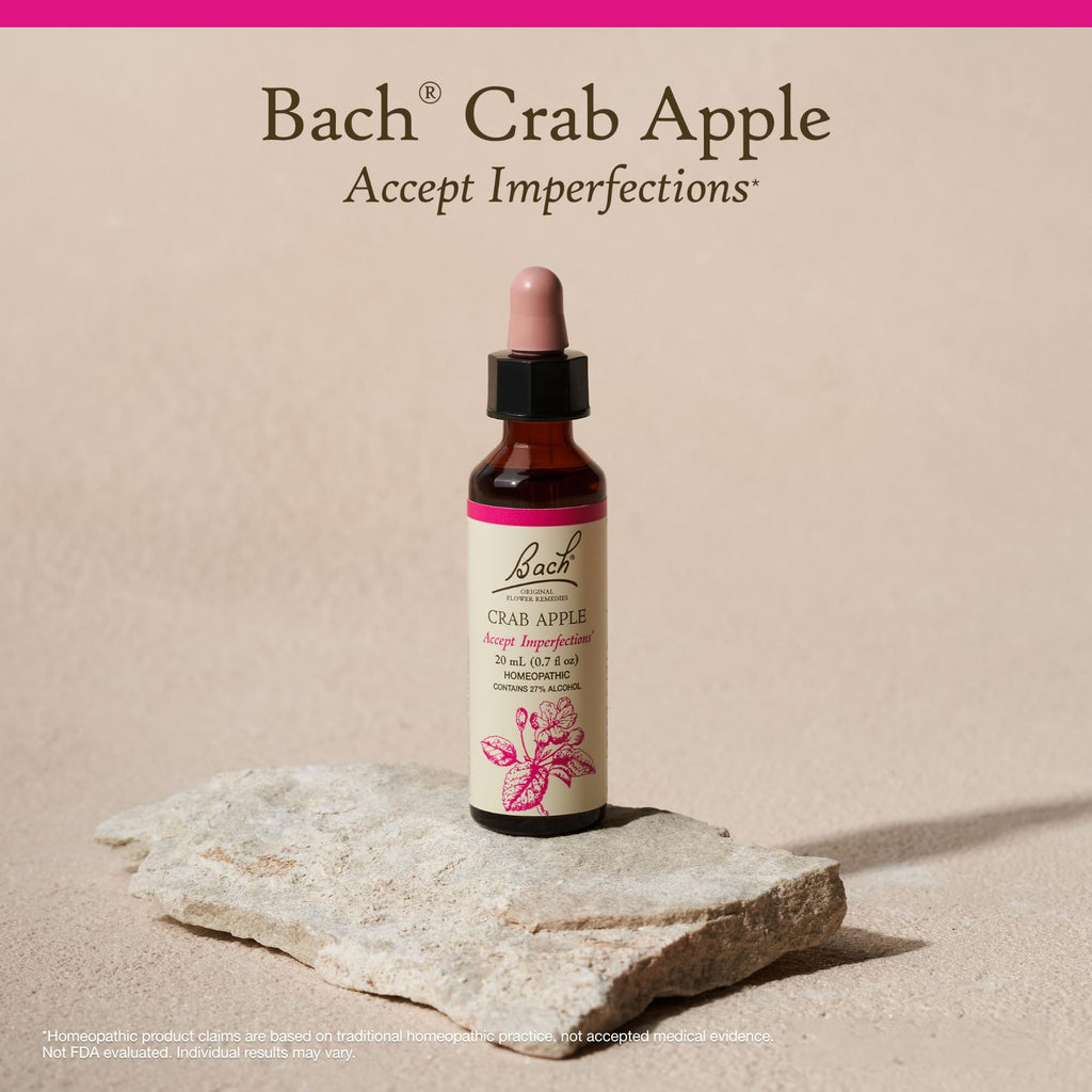 Bach Original Flower Remedies: Crab Apple - Accept Imperfections - 20mL Dropper