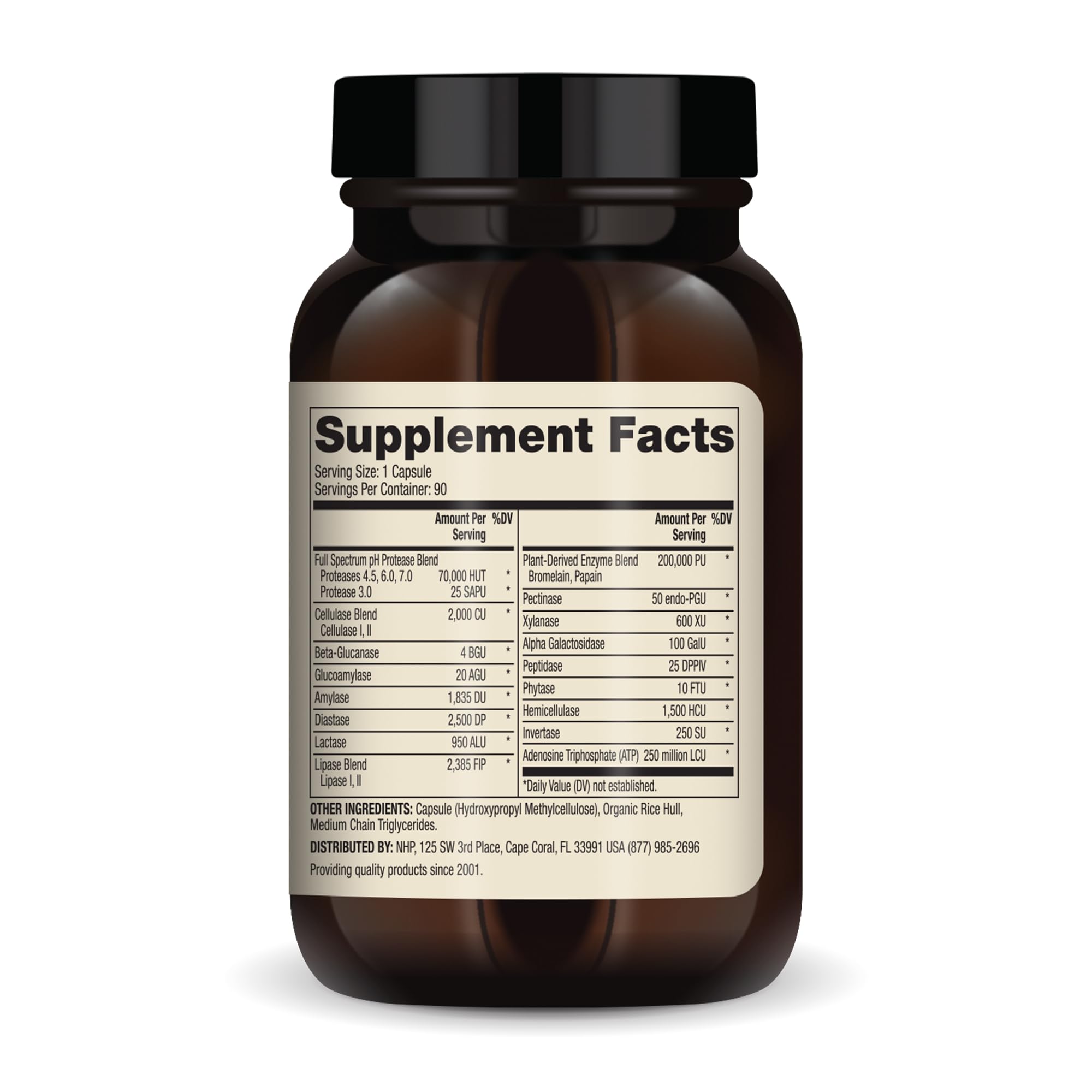 Dr. Mercola Full Spectrum Enzymes - Digestive & Immune Support | 22 Enzymes | Non-GMO