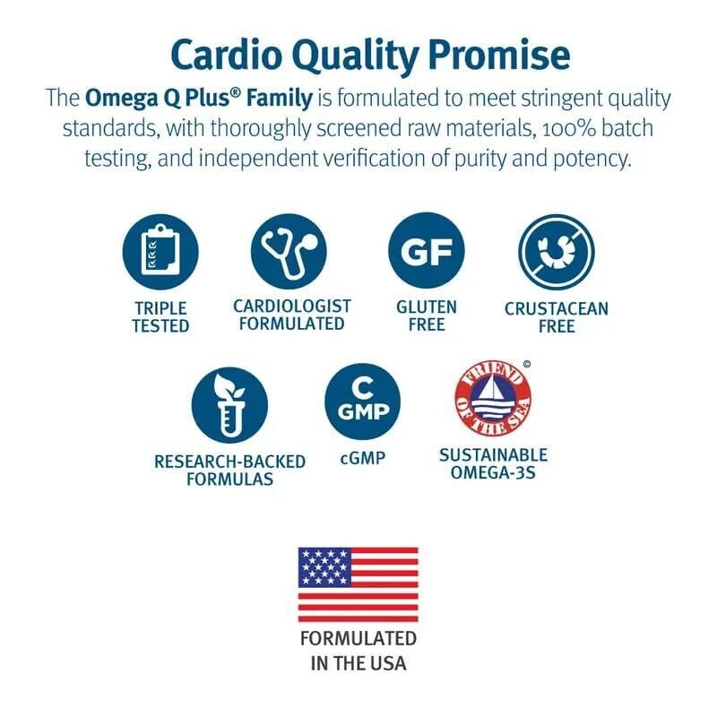 Dr. Sinatra Omega Q Plus Ultra — Advanced Heart Health, Brain Support & Healthy Aging
