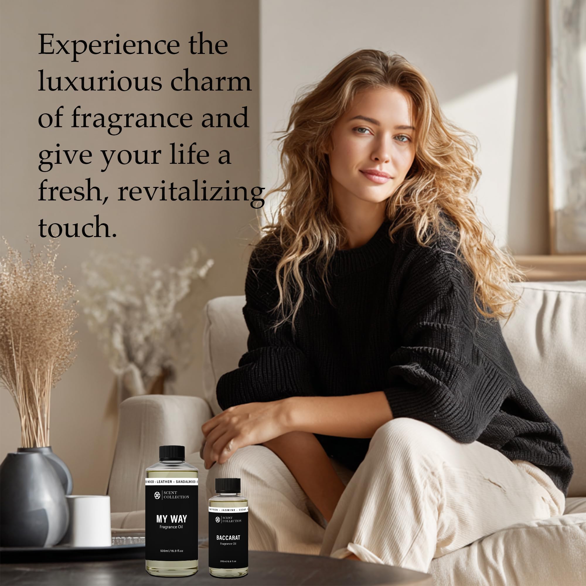 Luxury Hotel Scent Dream On Diffuser Oil – Waterless, Non-Toxic White Tea (200ml) for Car & Large Rooms