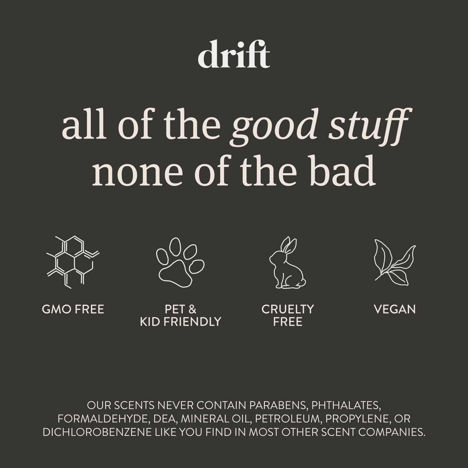 Drift Frosted Spruce/Pine Scented Candle - 10.5 oz - 60 Day Burn Time