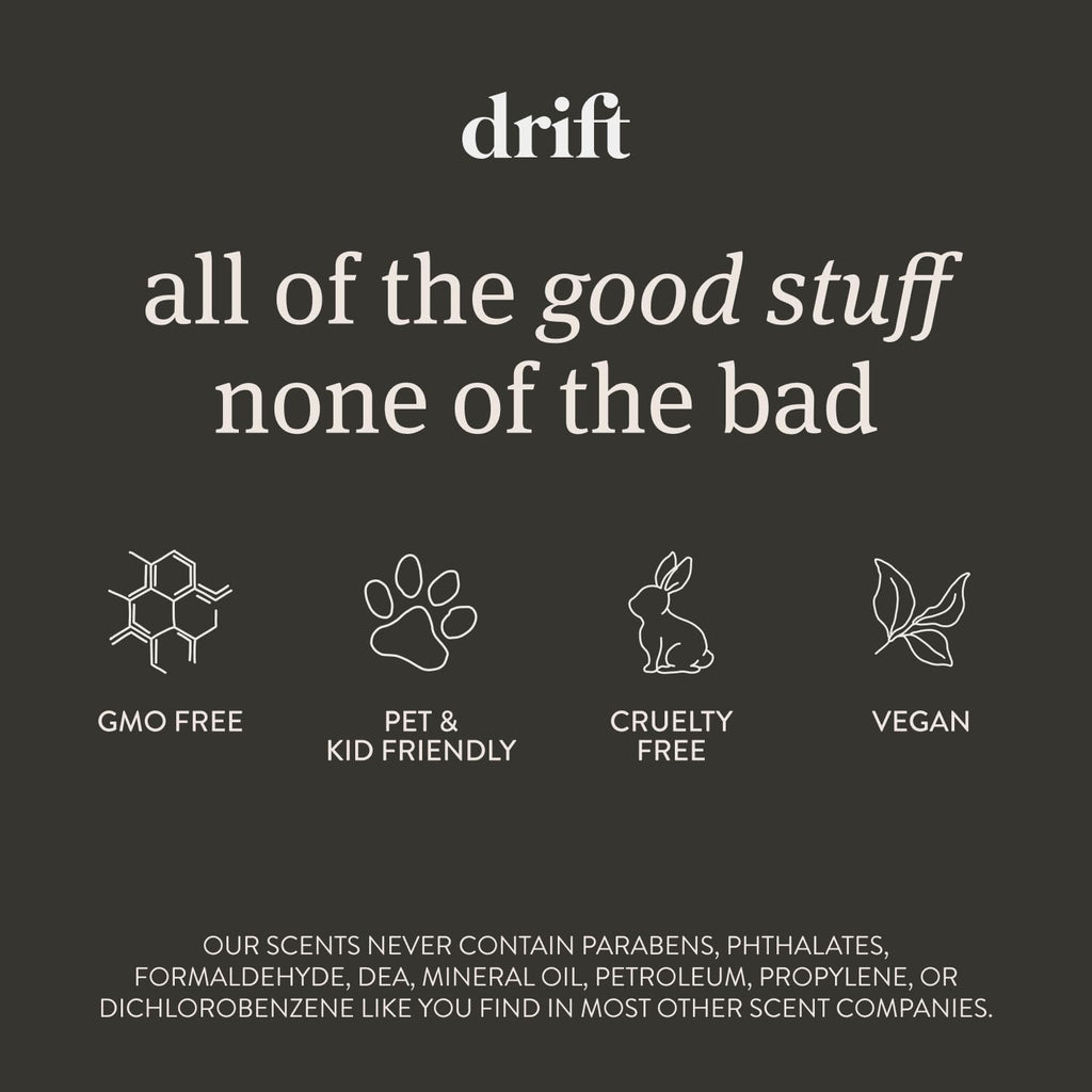 Drift Vanilla Woods Scented Candle | 10.5 oz | Premium Home Fragrance