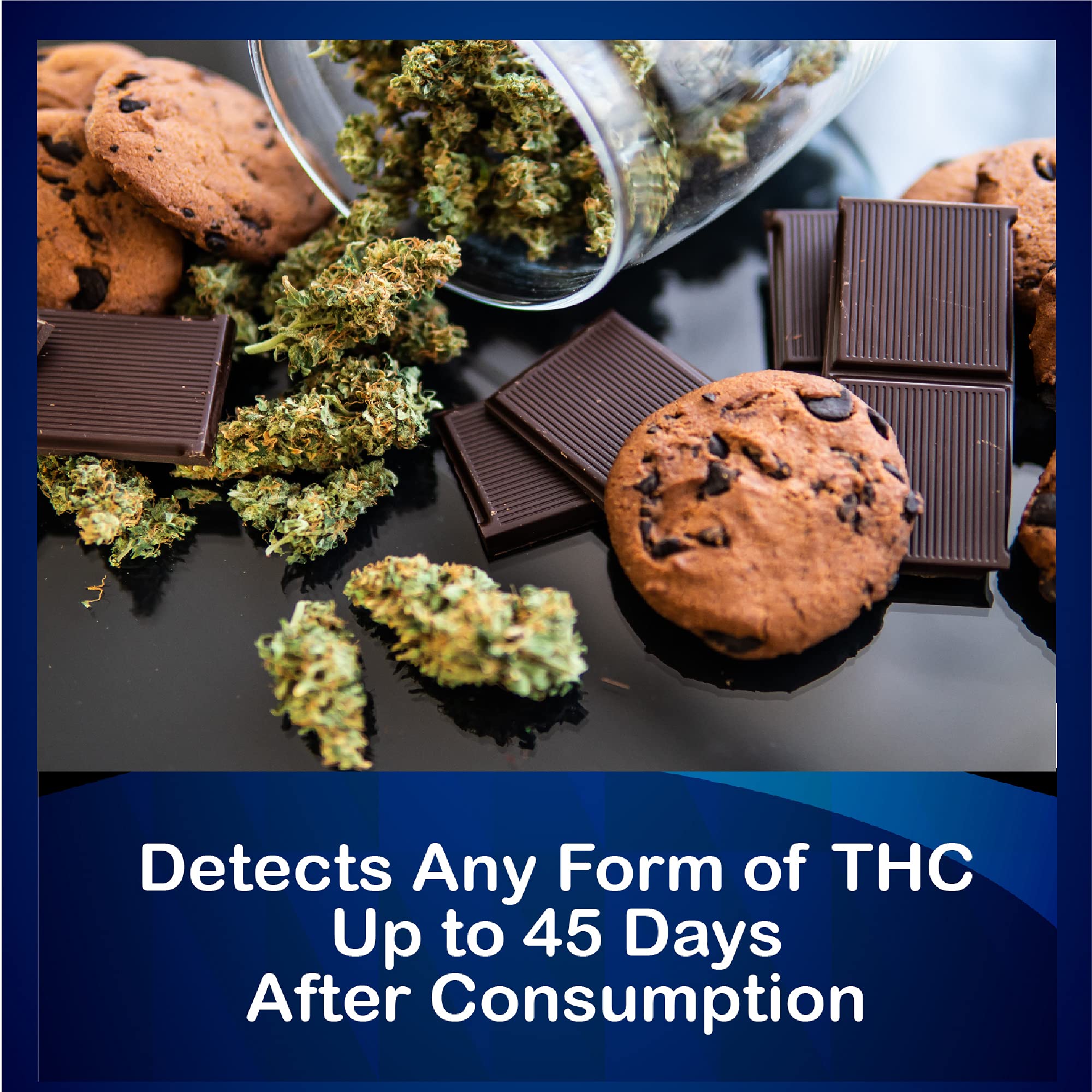 5 Pack DrugExam Marijuana Test Dip Card – Cannabinoids Rapid Test (5 Min)