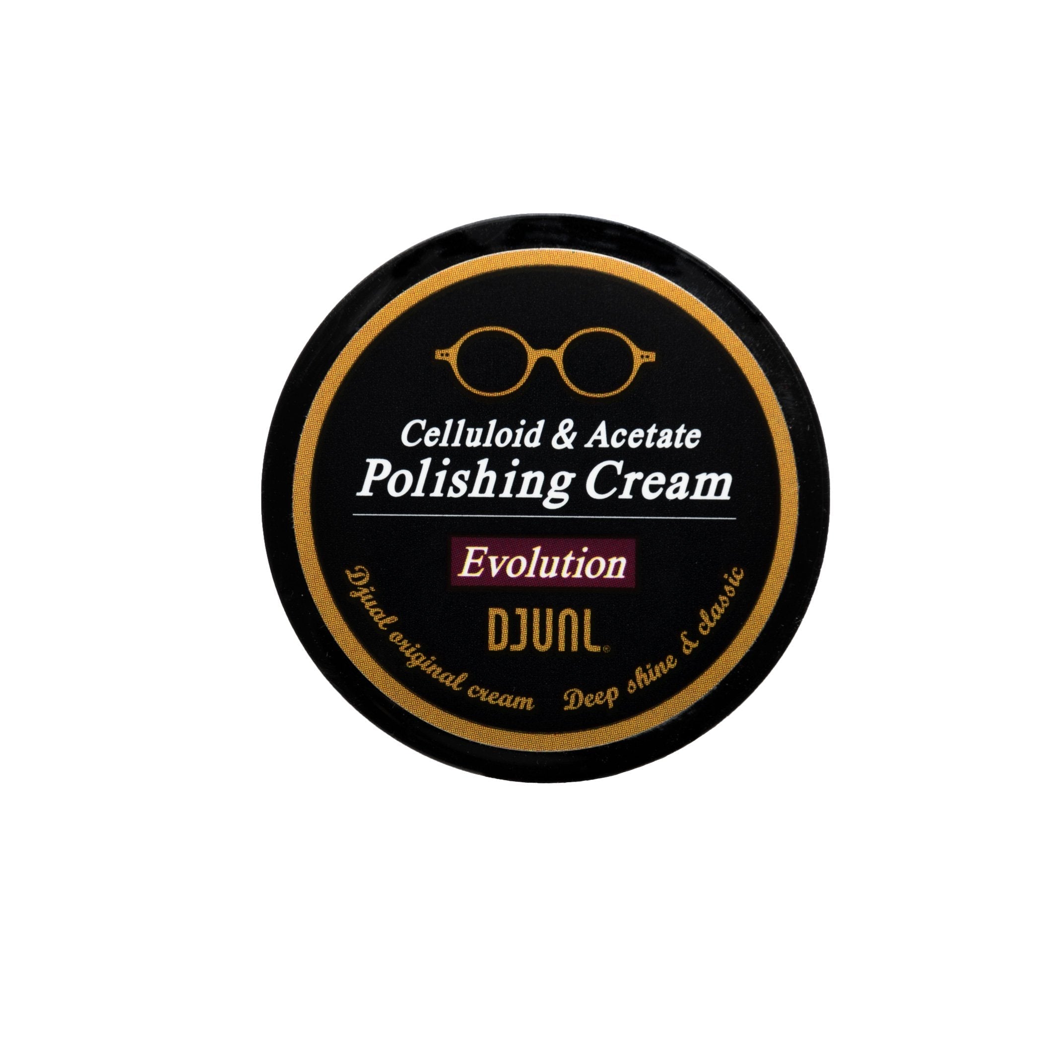 DJUAL Celluloid & Acetate Polishing Cream – Eyeglass Frames Cleaner
