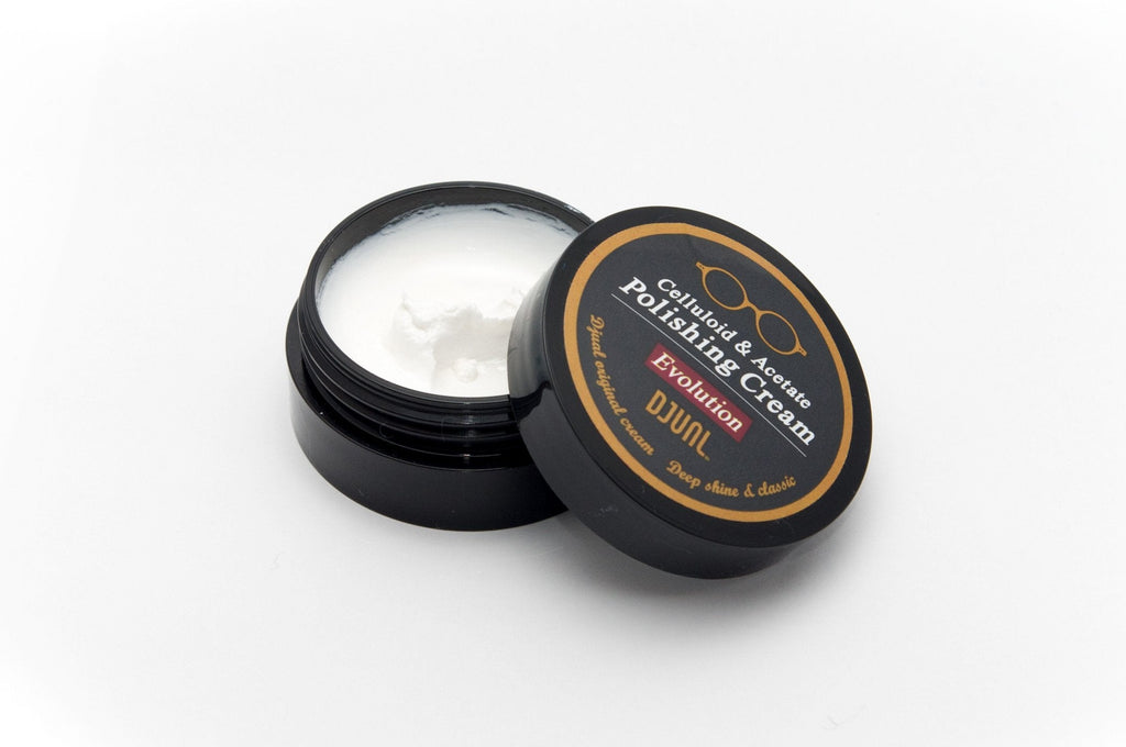 DJUAL Celluloid & Acetate Polishing Cream – Eyeglass Frames Cleaner