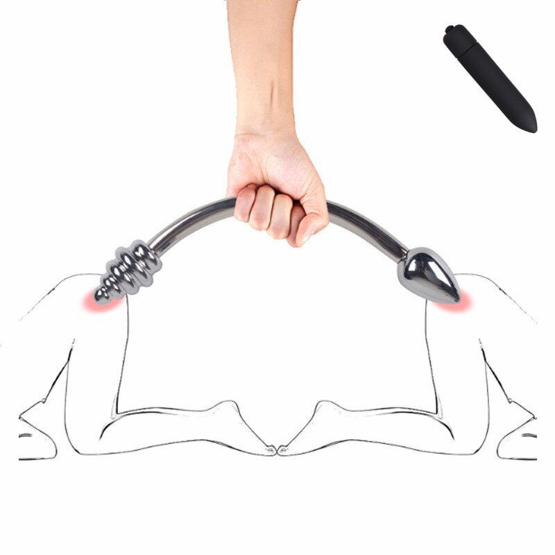 Stainless Steel Prostate Massager and Anal Plug