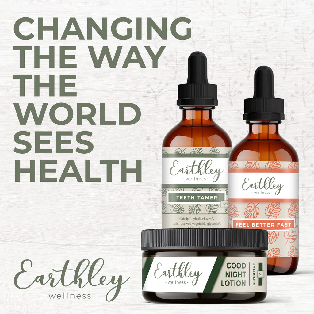 Earthley Nourish Her Naturally – Liquid Botanical Multivitamin for Women (4oz) | Energy & Gut Health