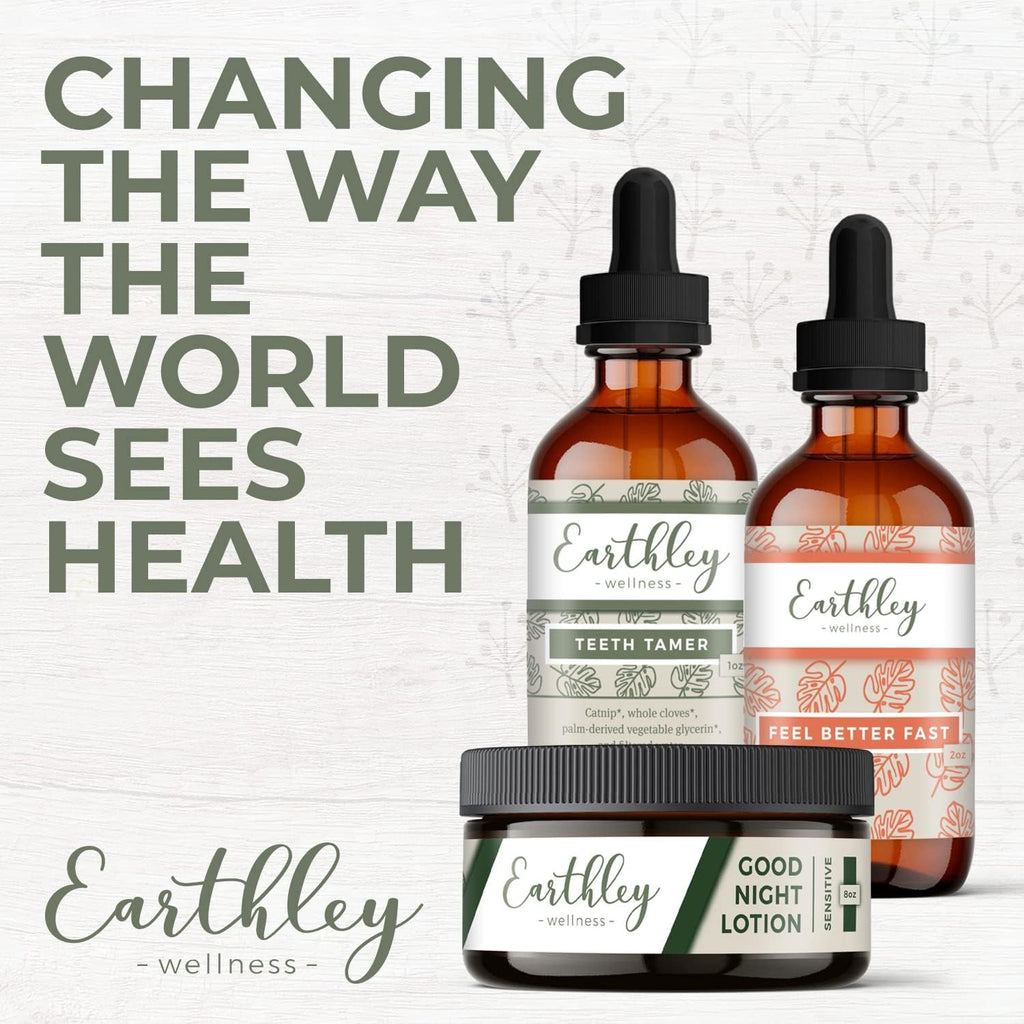 Earthley Wellness Nourish Me Naturally - Liquid Herbal Multivitamin for Whole Family Wellness | Bioavailable Plant-Based Nutrition