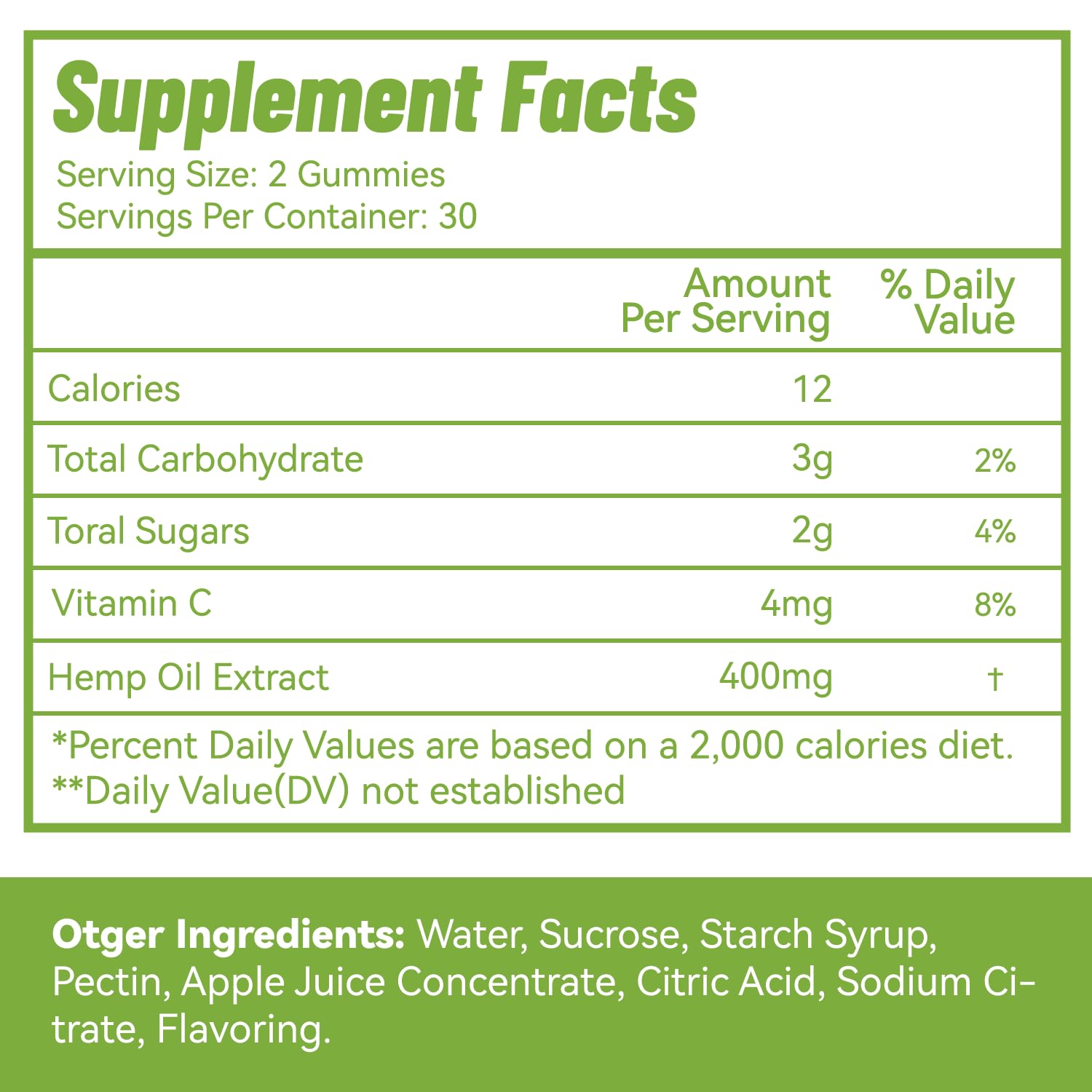 EAZGOO XXL Hemp Gummies – Hemp Oil, Vegan, Low Sugar | 180 Count