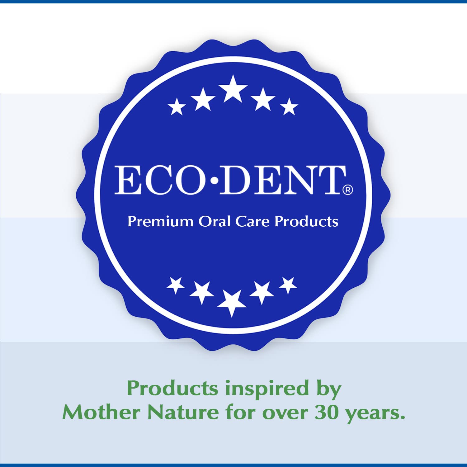 Eco-Dent Alcohol-Free Mint Mouthwash | Baking Soda Rinse for Adults