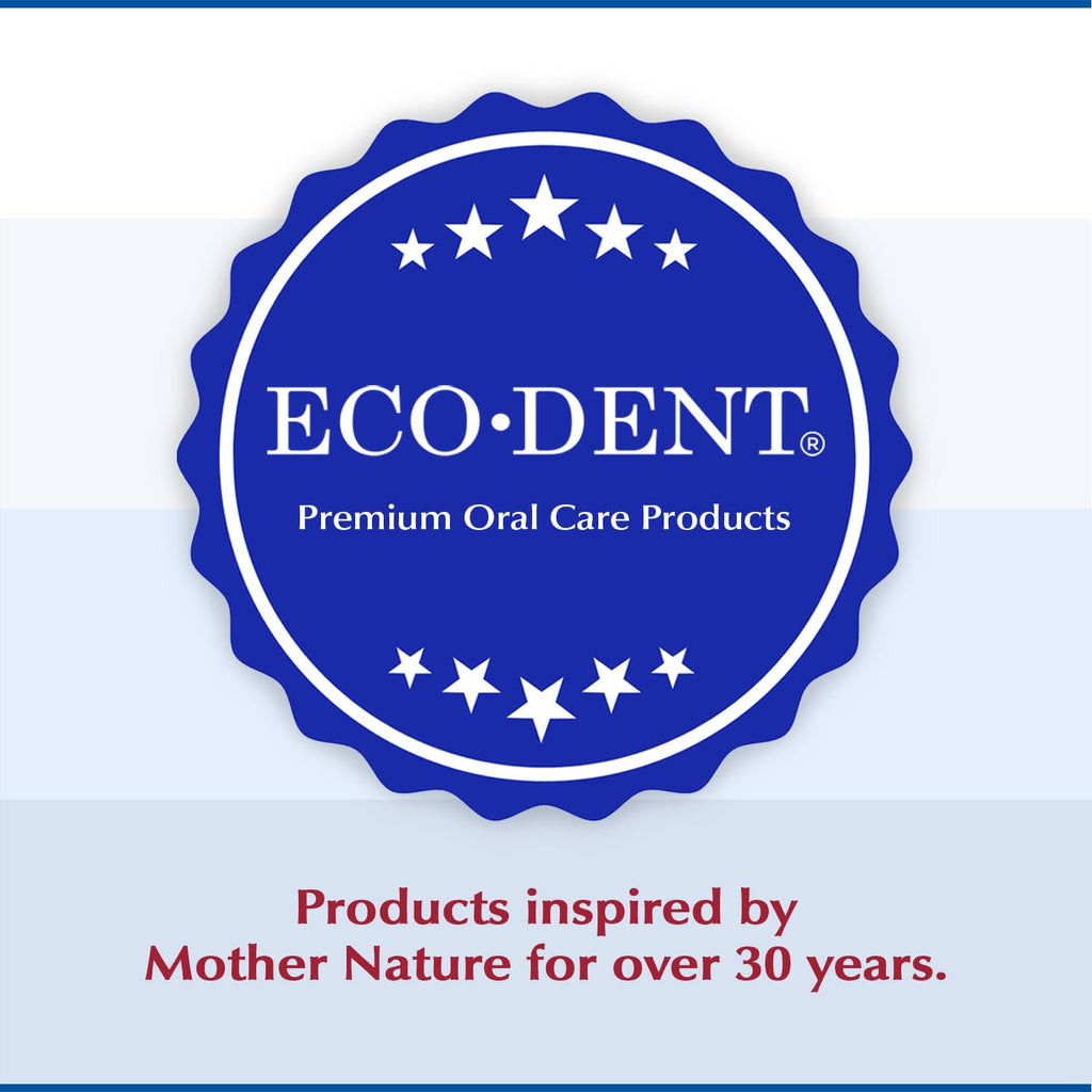 Eco-Dent Alcohol-Free Cinnamon Mouthwash – Ultimate Essential MouthCare (8 Fl Oz x 2)