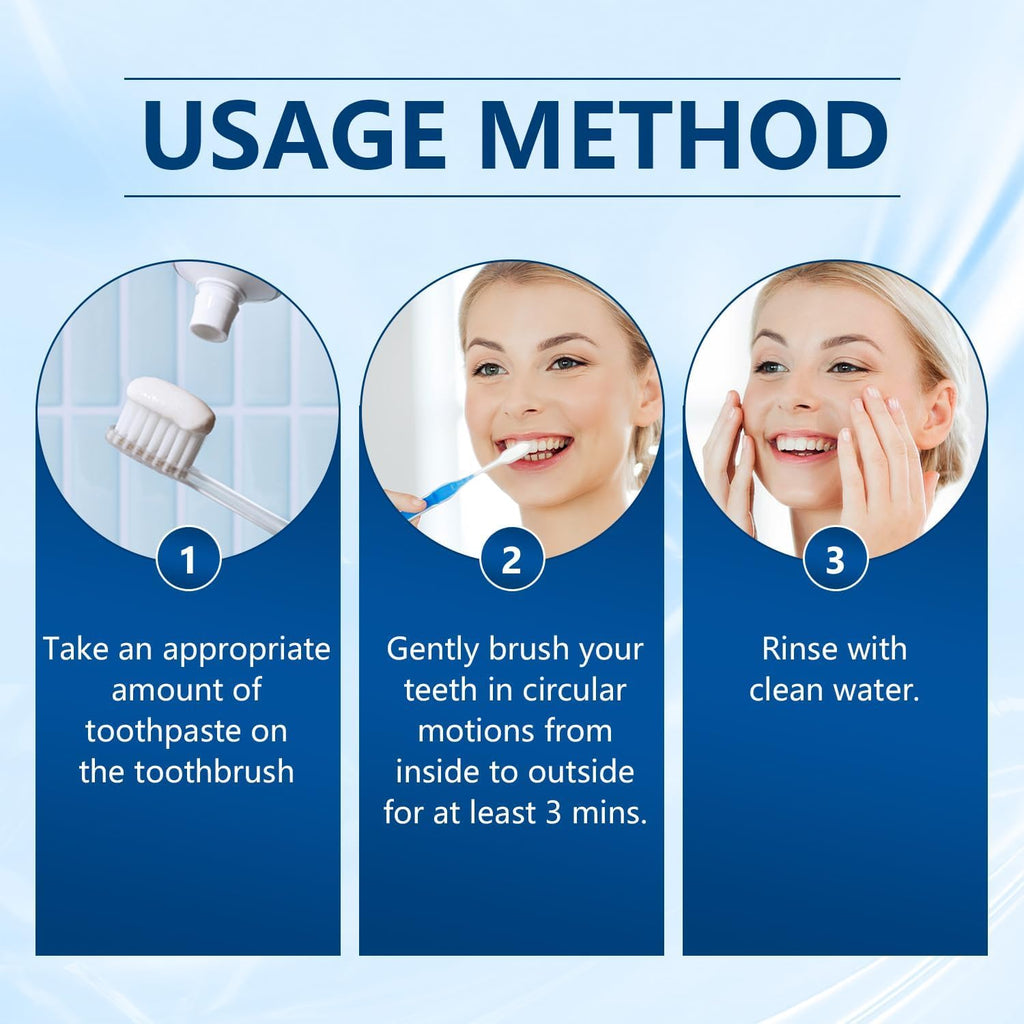 2Pcs Hydroxyapatite Toothpaste – Enamel Protection & Sensitivity Relief