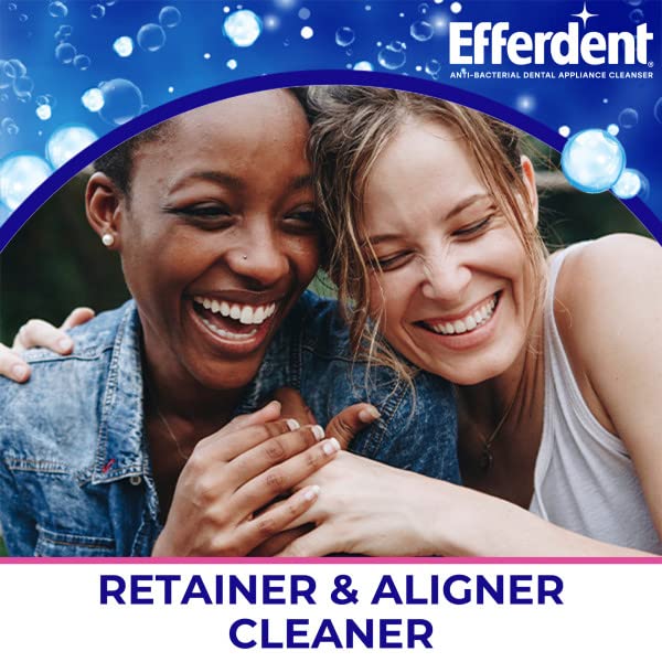 Efferdent Denture Cleanser Tablets - 44 Count Pack of 2 | Retainer & Dental Appliance Cleaner