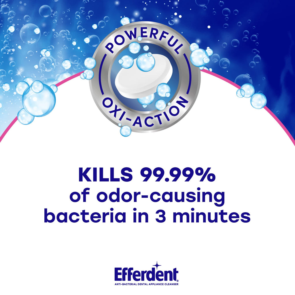 Efferdent Complete Clean Denture Cleanser Tablets – 44 Count