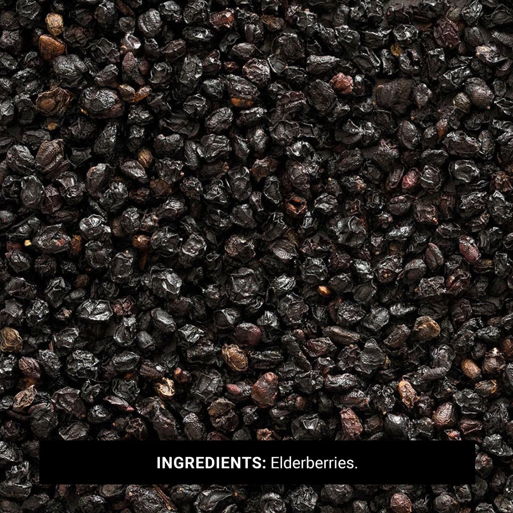 Frontier Co-op Dried Elderberries 1lb Bulk – European Whole, Kosher & Non-GMO