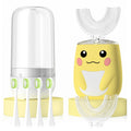 ELOTAME Kids U-Shaped Electric Toothbrush – 6 Modes, 6 Brush Heads