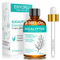 ENYORLI Eucalyptus Essential Oil 3.38 fl oz – 100% Natural, Undiluted, Therapeutic Grade for Skin, Aromatherapy, Diffuser & Humidifier