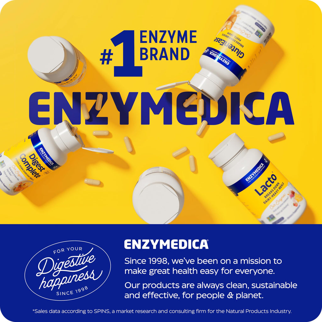 Enzymedica Natto-K Nattokinase Supplement – Supports Heart Health & Circulation | 30 Count