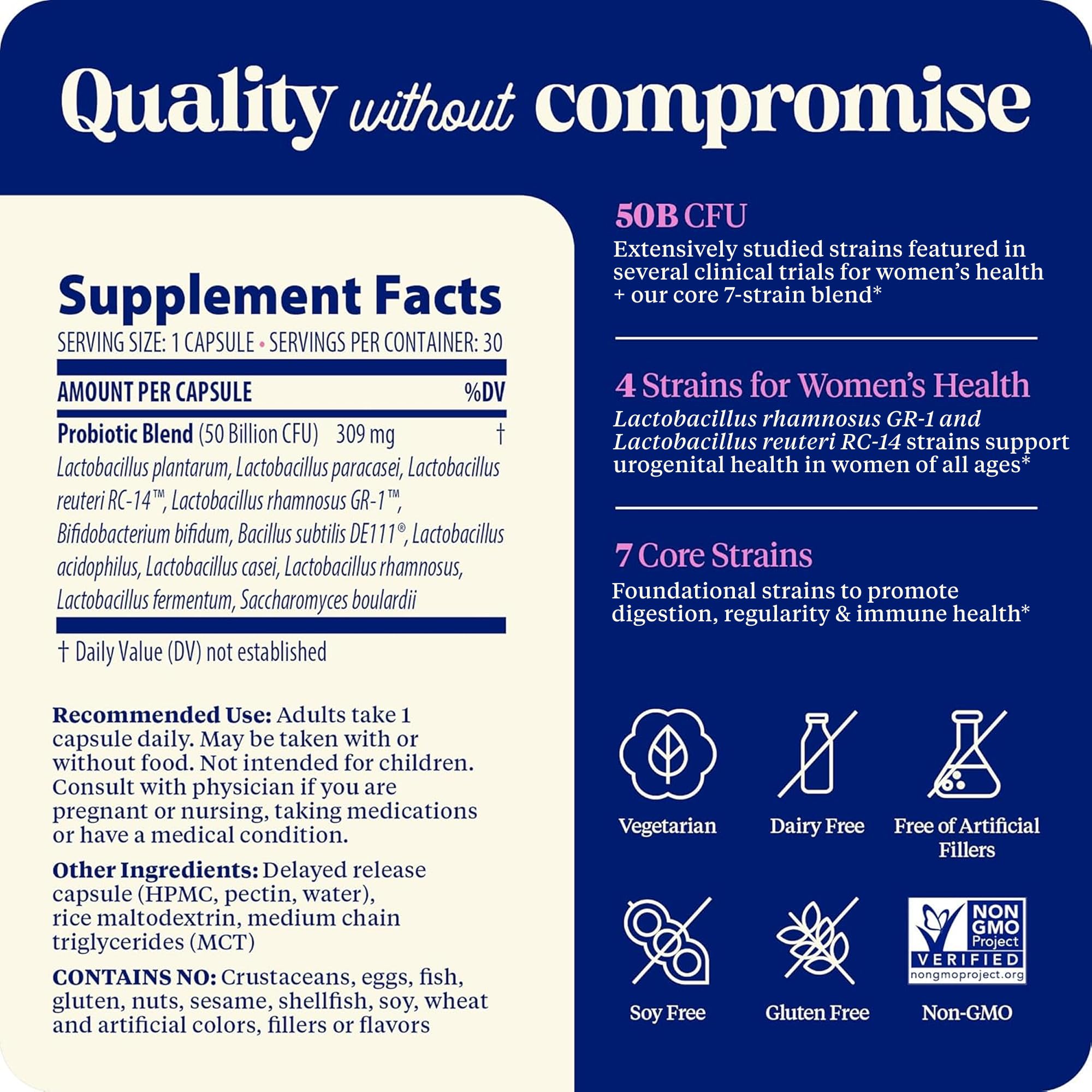 Enzymedica SubCulture Probiotics for Women – 50B CFU, Vaginal & Urinary Health, Pack of 2