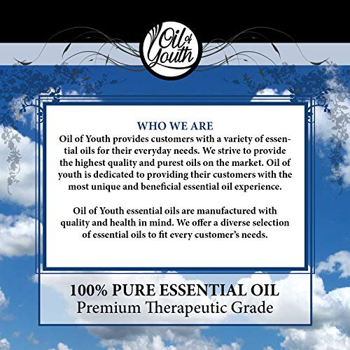Oil of Youth Rose Geranium Essential Oil 4 oz – Pure Therapeutic Grade for Skin & Diffuser