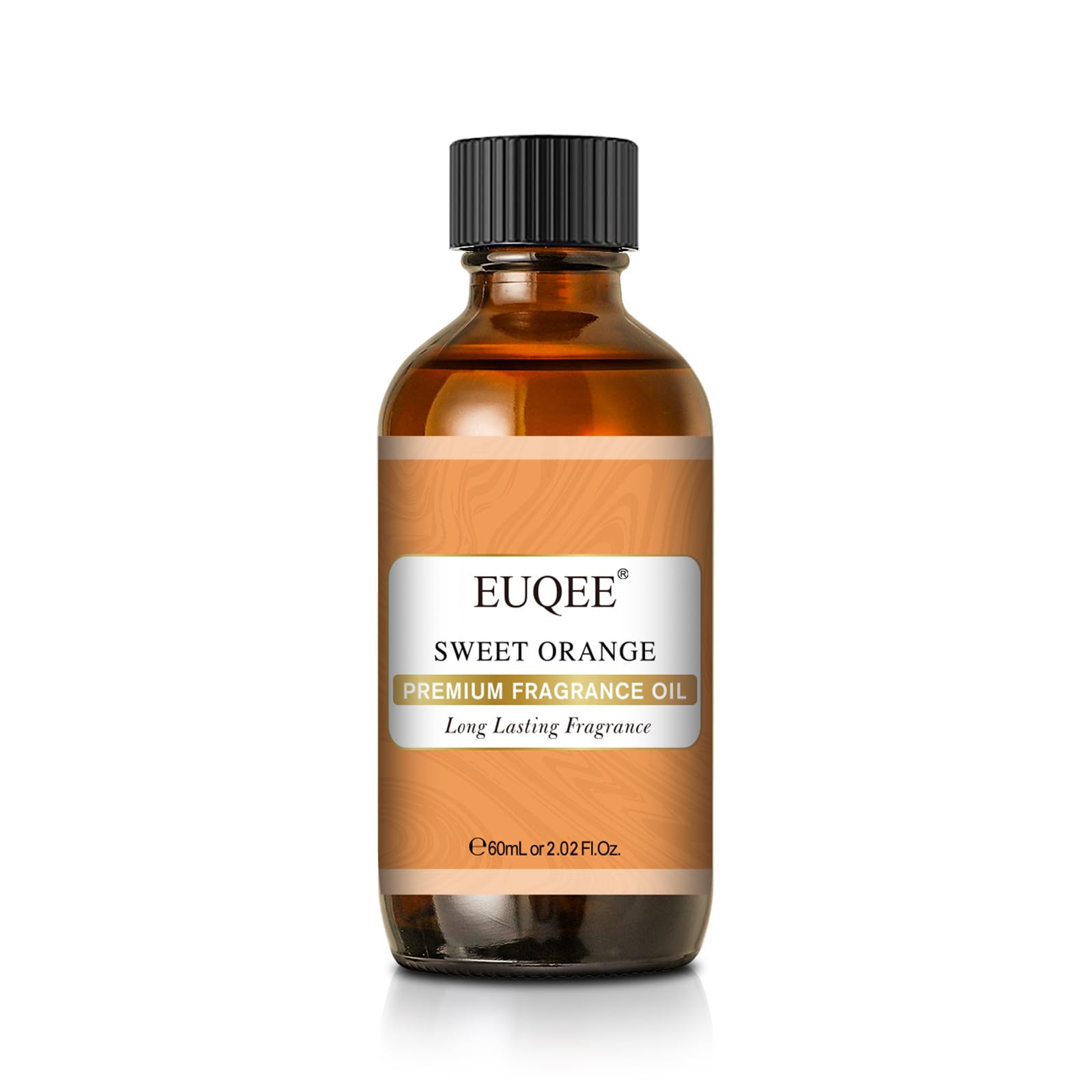 EUQEE Sweet Orange Fragrance Oil 60ml – Glass Dropper for Diffusers, Candles & Soap