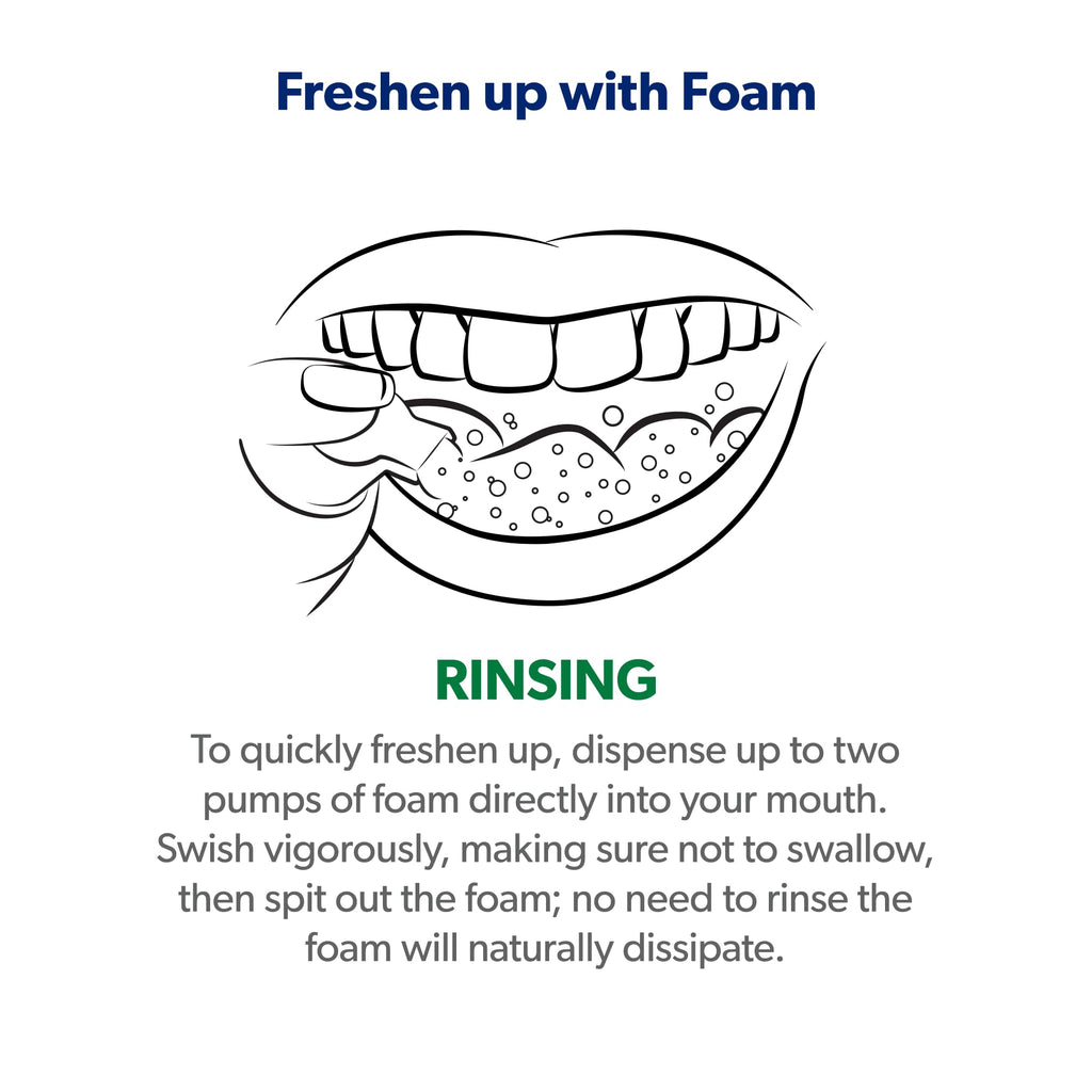EverSmile FreshDent Denture and Partial Denture Cleaner + Teeth Whitening Spray & Foam - Travel Size 50ml + 10ml (4pk)