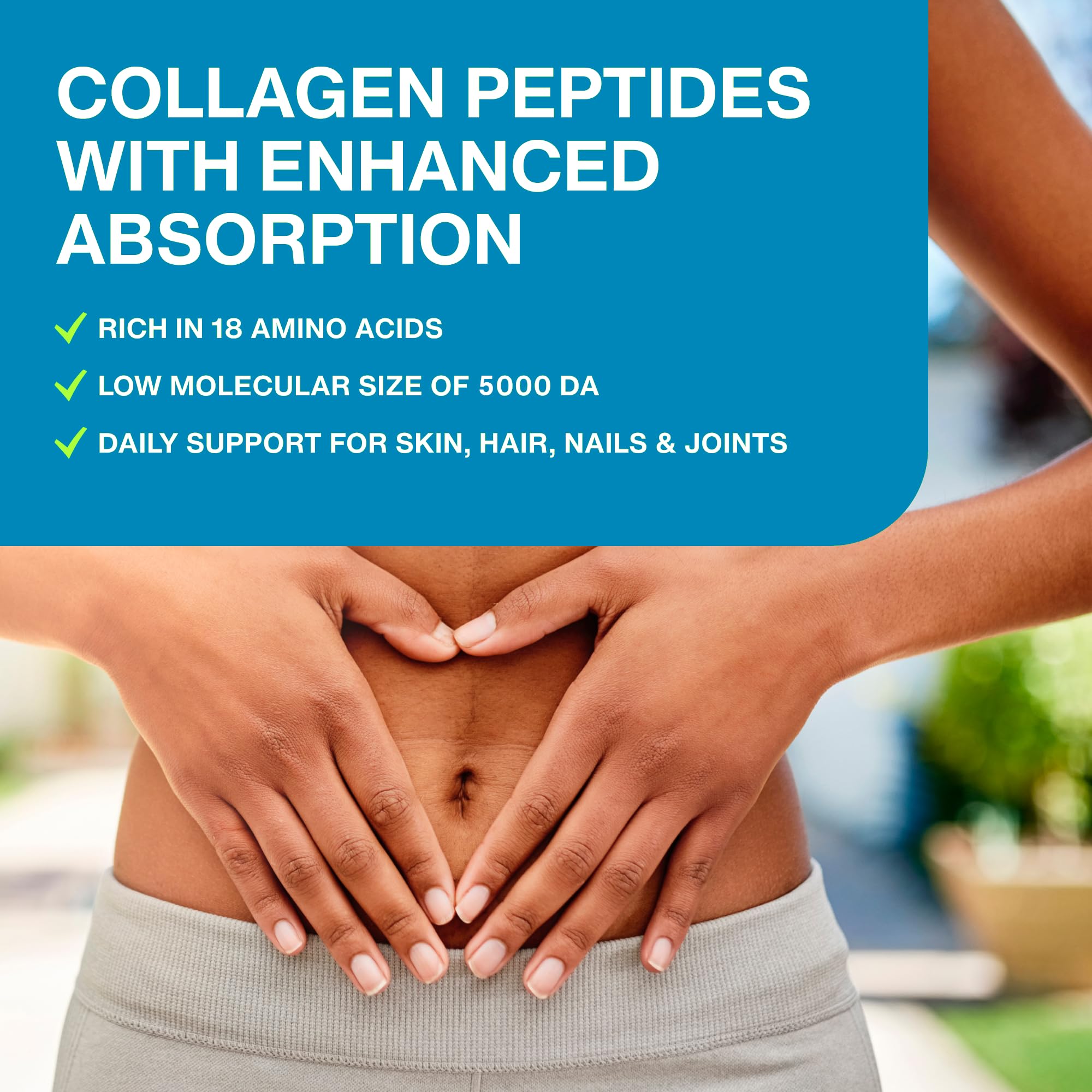 Fernes Marine Collagen Peptides for Women & Men – 1.5LB, Unflavored Type I, Hydrolyzed