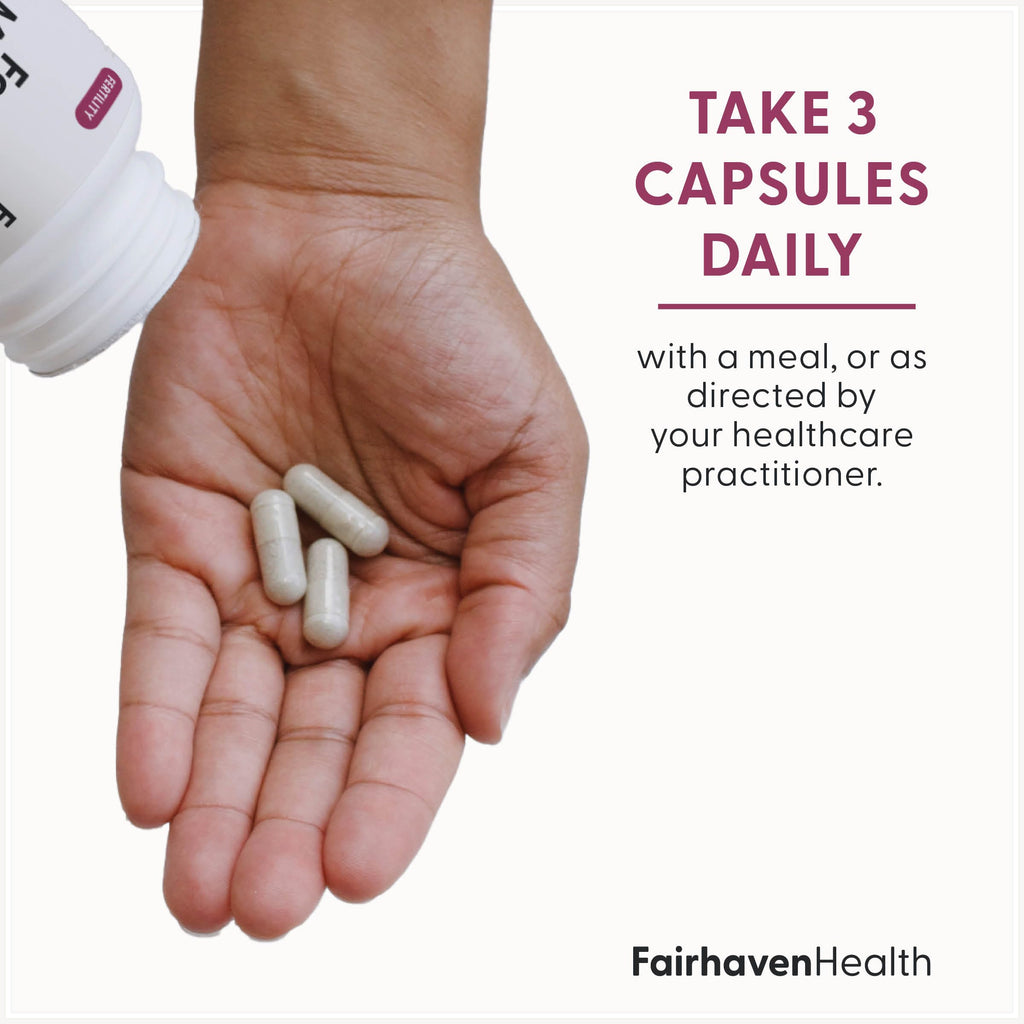Fairhaven Health FertilAid for Women – Prenatal Vitamin Fertility Supplements (90 Capsules)