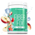 Fiber Supplement Colon Cleanse Detox – Prebiotic Powder for Digestive Health (Apple, 60 Servings)