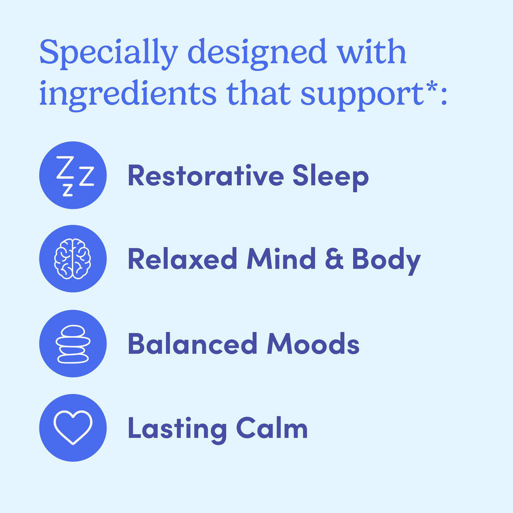 First Day Women's Nighttime Reset Calming Magnesium Gummies – Sleep Support, Calm Mood & Energy, No Melatonin – 60-Day Supply
