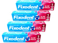 Fixodent Complete Soothing Mint Denture Adhesive Cream – 4 Count (2.4 oz Each) | Strong Hold