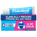 Fixodent Complete Original Denture Adhesive Cream - 2.4 oz Pack of 2