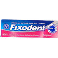 Fixodent Denture Adhesives Cream Original 0.75 oz – Pack of 6