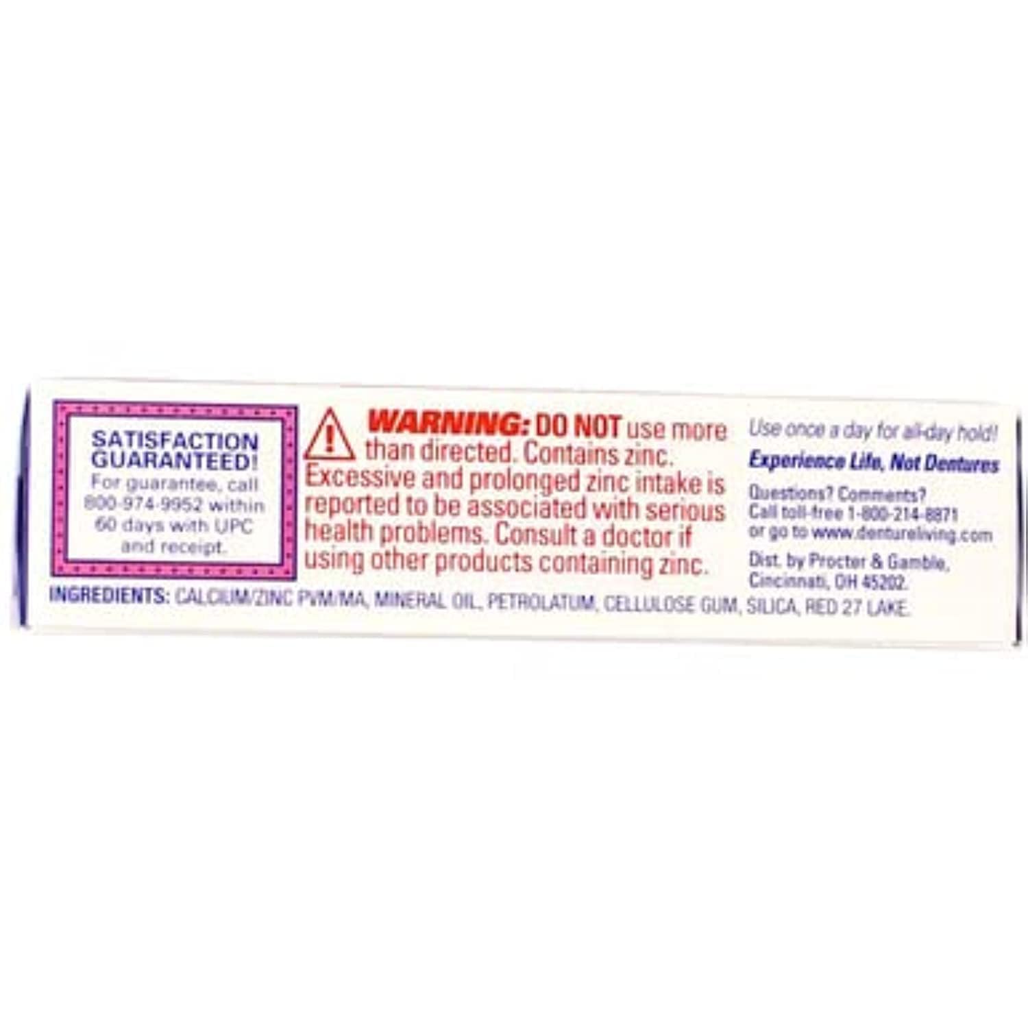 Fixodent Denture Adhesive Cream Original 0.75 oz – Pack of 12 | Secure Hold