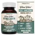 Flora Fulvic – Fulvic Acid + Humic Acid Complex 550 mg | Utah Deep-Earth Mine | 60 Capsules | Immunity, Gut & Digestion