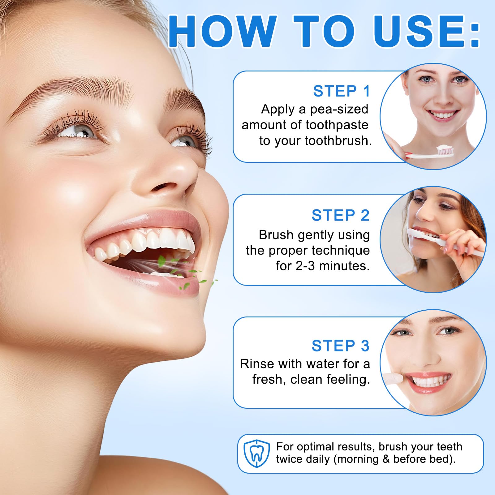 9.9% Nano Hydroxyapatite Toothpaste – Fluoride-Free Enamel Protection | Gentle Mint
