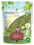 Food to Live Organic Alfalfa Powder 12 oz – Non-GMO, Vegan, Fiber & Protein
