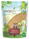 Food to Live Organic Amla Powder (Amalaki) - 4 lb, Non-GMO, Raw & Vegan