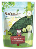 Food to Live Chlorella Powder - 4 oz | Kosher, Raw Green Algae, Vegan