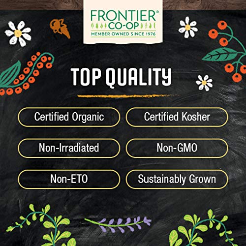 Frontier Co-op Organic Psyllium Husk 1lb – Whole Husk, Organic & Kosher